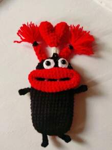 1 buc Depozitare Chei Monstru Buze Groase-tip Tragere, Geantă Chei Țesută Manual, Husă Chei Mașină Distractiv, Breloc Menajeră-tip Tragere, Geantă Chei Unisex Breloc Țesut Manual cu Buze Groase, Husă Chei Mașină Gură de Cârnat Inedită, Husă Chei Mașină Gură de Cârnat Țesută Manual cu Pandantiv Chei Monstru Gură Mare Amuzant, Cadou de Ziua Îndrăgostiților.