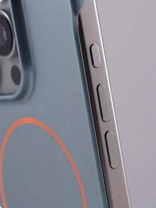 适用于 Air 17/16/15/14/13/12/11 Pro Max Plus 的新款奢华金属漆磁吸无线充电保护壳,超薄无边框散热保护套 - 淺藍色 - 查看 9