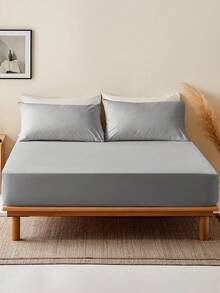 1 件/2 件柔软枕套，多种尺寸枕套，信封封口，抗皱、防褪色、防污，适用于卧室、沙发、客厅、家居装饰，不含枕芯，白色、黑色、卡其色、灰色，秋季装饰，房间装饰，返校，学校用品 - 淺灰色 - 查看 8