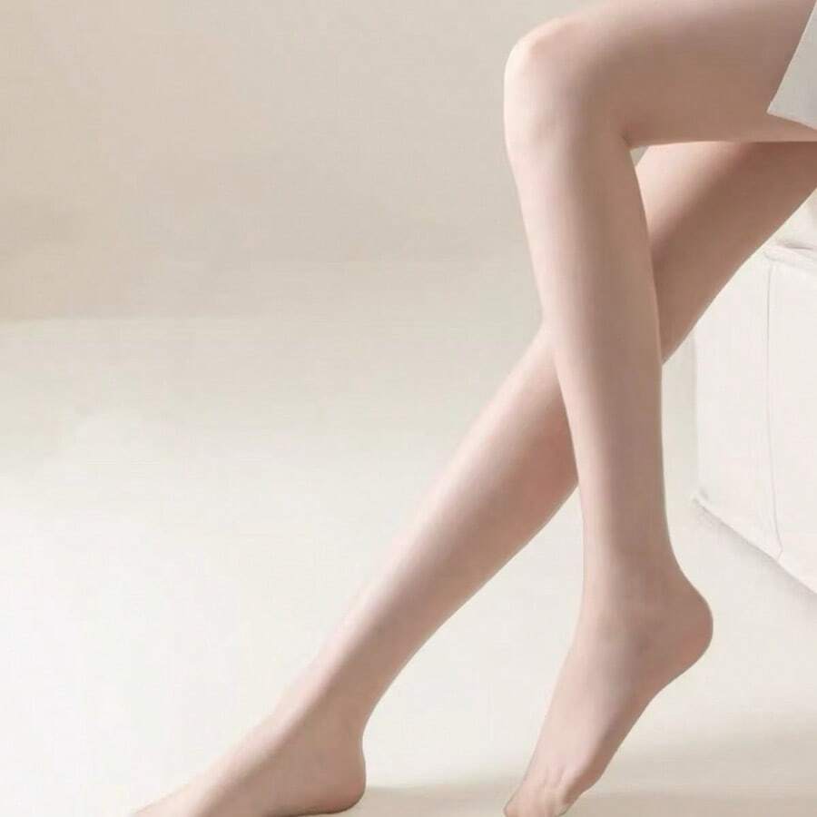 Socia Pantyhose Thread 15 Trifil Transparent Effect European Model Elegant For Work Sport Thin Polyamide - Beige - View 1