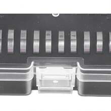 ZJchao Kit de Herramientas Portátil para Medir Anillos, Medidor de Anillos de Acero Inoxidable para Fabricación de Joyas,de Tamaño, Anillos de Compromiso, Alianzas de Boda y Anillos de - 1 - Ver 9