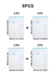 10/9/5pcs Set Portable Travel Storage Bags, Large Capacity Compression Bags, Reusable Vacuum Bags, Foldable Organizer Cubes, Printed Luggage Bags, Dust-Proof Packing Cubes, Moisture-Proof Miscellaneous Bags, Suitable For Clothing, Bedding, Shirts, Bedroom, Closet, Bathroom, Outdoor Gear, Home Organization, Back To School, Travel & Holiday Essentials