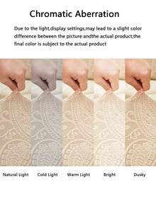 1pc Jacquard Elastic Sofa Cover Thicken Anti-Slip Sofa Slipcovers For Living Room Bedroom Outdoor Sofa Protection Pet Stain Prevention 4-Season Sofa Seat Cushion Cover For L-Shaped Single Seat Recliner And 1/2/3/4 Seater Sofas Autumn Home Decor Sofa Throw Cover All Seasons Easy To Install And Remove - Khaki - View 8