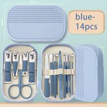 Manicure Set, Women's Grooming Set, Pedicure Set, Nail Clippers, Professional Grooming Set, Manicure Tool Gift Set With Travel Storage Box, Suitable For Men And Women, Can Be Gifted To Friends Or Parents - Multicolor - View 8