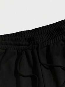 Men's Printed Bermuda Shorts, Stylish, Comfortable, Casual, Stylish, Versatile, New York 28, Cod 605 - màu đen - Xem 3