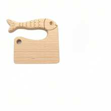 木制儿童刀烹饪玩具仿真刀切水果蔬菜儿童厨房过家家玩具蒙特梭利教育 - 廚房木刀 - 查看 17