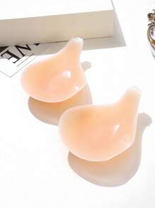 1 Par de Sutiã Invisível de Silicone Novo, Estilo Anti-Deslizante, Levanta e Reúne, Projetado Especificamente para Vestidos de Noiva, Vestidos Sem Alça, Roupa Íntima Invisível, Vestidos e Viagem/Férias para Realçar o Decote e os Seios Sexy