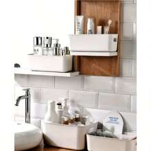 3/5/10 Białe pudełka do przechowywania, pudełka do przechowywania na biurku, pudełka do przechowywania kosmetyków, pudełka do przechowywania przekąsek w łazience i kuchni w akademiku, pudełka do przechowywania żywności w lodówce w kuchni, pudełka do przechowywania długopisów w klasie