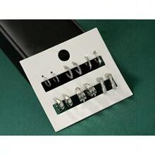 6 أزواج من أقراط الأذن الصغيرة الرقيقة ذات التصميم الهندسي غير المتماثل والأنيق والمناسب للاستخدام اليومي للنساء