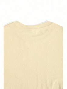 Cowboy Double Sided Digital Printed 220g T Shirt Vintage Style Men's 100% Cotton Tee 1pcs Black Rodeo Graphic Tee - 杏色 - 查看 7