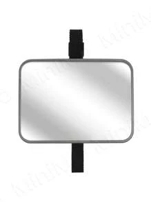 1 Pieza Espejo de carro para bebé de acrílico a prueba de roturas e irrompible para vista trasera de bebés mirando hacia atrás, con vista talla grande amplia y cristalina