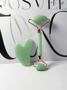 3件套冰块按摩，冰面滚轮 - 面部护肤冰滚轮套装，面部按摩工具，硅胶冰面滚轮，冰滚轮，按摩器和刮刀，用于面部和眼部浮肿，面部按摩器轮廓并增强皮肤护理和光泽，适用于眼部、颈部和面部，冰面滚轮模具 - 护肤工具。夏季冰按摩产品，旅行必备品，刮痧冰滚轮，美容，护肤产品，水疗，自我护理，护肤工具，面部护理，美容师用品，按摩，面部按摩工具，面部滚轮 - 薄荷綠 - 查看 4