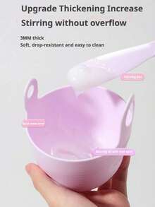 DIY Face Mask Mixing Bowl Set, Includes Mask Bowl, Stirring Rod, Dual-Head Mask Brush, Dual-Head Measuring Spoon, Silicone Beauty Tools For Skin Facial Care Makeup
