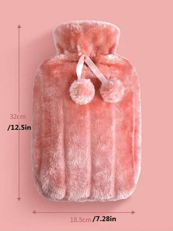 2000ml Großer Fassungsvermögen Nachfüllbare Wärmflasche, auslaufsicher, wiederverwendbares Wärmekissen für Menstruationskrämpfe & Winterheizung