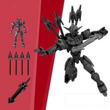 活动人偶模型套装 6 件装 - 带配件的铰接式人偶，适合 3-6 岁儿童的创意 DIY 玩具套装，ABS 材质 - 彩色 - 查看 26