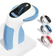 Phomemo E975 Embossed Label Maker, Vintage Embossed Portable Label Printer, Mini Embossed Label Maker (Includes 3 Rolls/6 Rolls Label Tapes), Suitable For Home, Office, Crafts And DIY, Gift Labels, 3D Label Maker (Clear And Readable Text), Mini Portable Label Maker (Label Tapes Have Waterproof, Wear-Resistant, Heat-Resistant, Oil-Resistant And Fade-Resistant Properties), Christmas Gift, Halloween Gift