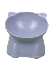 1/2 pièces Bol pour chat, Plateau incliné à 15 degrés anti-vomissement, Base stable, Difficile à renverser, Station d'alimentation ou d'abreuvement pour animaux de compagnie, Accessoires pour chat, Bol à nourriture pour chat, Set de bols pour chat, Convient aux chats et chiens d'intérieur, Peut être nettoyé au lave-vaisselle