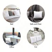 Paquete de 1, 2 o 4 almohadas decorativas, cojines para sofá, ropa de cama y exterior, textiles para el hogar. Relleno suave y esponjoso, ideal para decorar la cama, el sofá, el dormitorio, el coche y viajes. Varios tamaños: 30 x 50, 40 x 40, 45 x 45, 40 x 60, 50 x 50, 60 x 60, 50 x 70 cm.