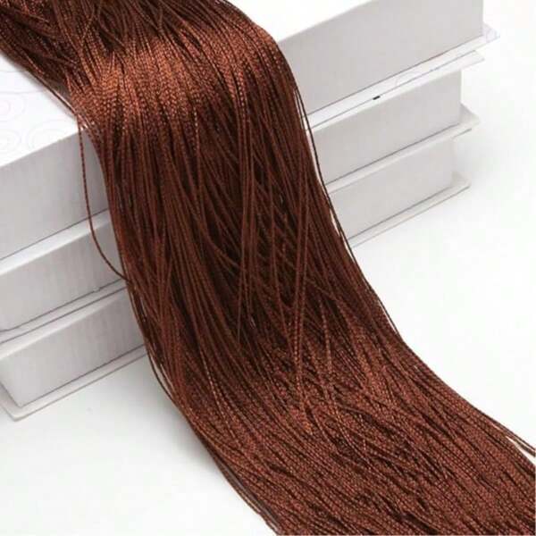 Cortina de corda de 1 peça com 300 cm de largura x 250 cm de altura, divisória de ambientes, casamento, café, decoração de restaurante, proteção contra moscas