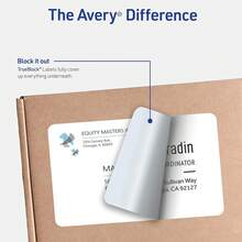 Half-Sheet Printable Shipping Labels, 5.5" X 8.5" Customizable Stickers, White, 50 Blank Mailing Labels, Great For Mailing, Shipping, Organizing, And More (8126) - 100 nhãn - Xem 6