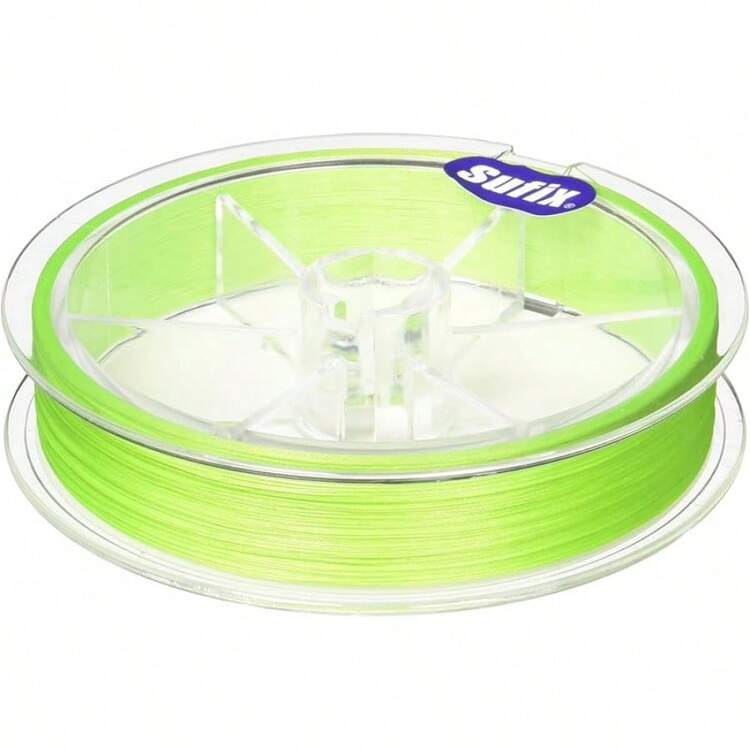 Rapala Sufix 832 Superline Avanzada Trenza – 137.2 m - Verde limón neón - Añade 6
