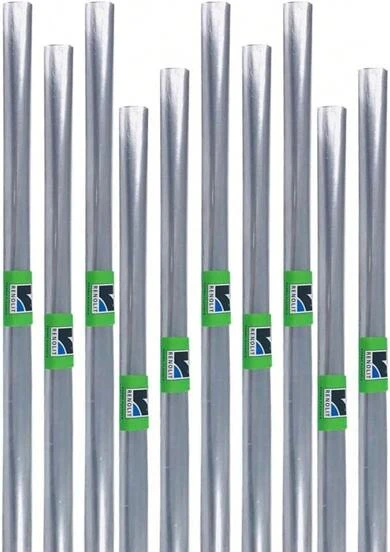 Pacote com 5/10/20 rolos de capas de livros Reno-lit, não adesivas, 0,45 m x 2 m, flexíveis, transparentes, de plástico, sem fecho, prateadas, sólidas, capas de livros Lifelong Covers, qualidade confiável