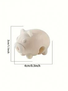 1 pieza Tapete de silicona antiderrame para ollas (color aleatorio), 1 pieza Sujetador de olla con forma de cerdo de plástico lindo, Sujetador de borde de olla antiderrame, Sujetador de tapa de olla ovalada, Diseño de cerdo rosa lindo, Tapete de olla resistente, Adecuado para ollas, sartenes y tapas de ollas, Herramienta antiderrame de cocina, Suministros de cocina divertidos, Tacto suave - Multicolor - Ver 8