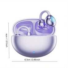 SENBOWE 2025 新款 AI 语言翻译耳机，三合一无夹翻译耳机，144 种语言实时双向翻译设备，高清音质，长续航，智能降噪，230mAh