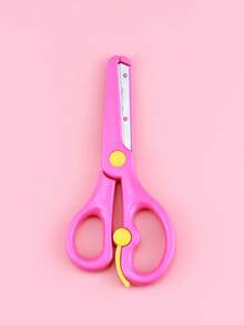 Personalized Custom Handmade Scissors, Non-Slip Safety Scissors, Student Paper-Cutting Scissors, DIY Anti-Pinch Hand Art Scissors, Back To School. - Multicolor - View 10