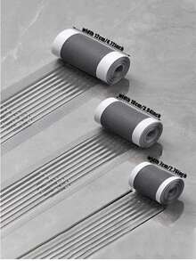 Abschneidbare Duschablauf Haareinfänger selbstklebende Bodenablauf Aufkleber, Einweg-Mesh Badezimmer Küche Spülbecken Haarfilter