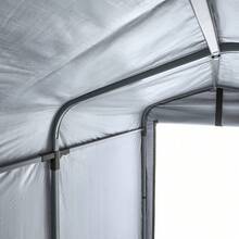 SoBuy Bicycle Shelter Bicycle Garage Foil Tool Shed Tool Shed Foil Tent All-Purpose Roofing Garden Shed Storage Garage Foil Garage W X H X D Approx: 120x163x176cm KLS11