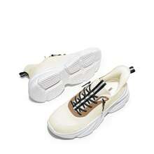 Women Chunky City Comfortable Casual Platform Fashion Sneaker For  Running Work Out And Casual Wearing - Beige - View 4