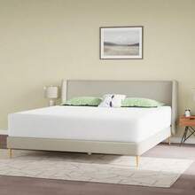 Gel Memory Foam Mattress Medium-Firm For Pressure Relief Twin XL/California King - White - View 2