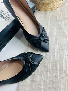 Black Napa Lace X Comfort Elegant Pumps - 黑色 - 查看 2