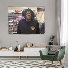 Rapper American Flag Tapestry. Easy Hang, Durable. Ideal For Man Caves, Dorm Decor. Outdoor Parties. No Electricity Needed. Perfect Gift For Men & Women - 圖片色 - 查看 5