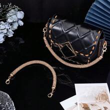 2pcs Rhinestone Purse Strap Replacement 11.8inch Short Crystal Bag Handle Sparkly Wallet Straps Rhinestone Purse Chain For Underarm Bag Shoulder Evening Handbag Wedding Party - Multicolor - View 8