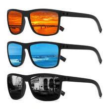 Fashionable Sunglasses For Men And Women, High-Definition Fantasy Lenses, Retro Square Frames, Fashionable And Multi-Color Optional, Classic Glasses, Uv400 Protection, Suitable For Daily Wear, Driving, Fishing, Street Shopping, Photo Props, Is A Great Gift For Holidays