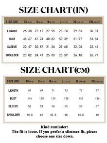 女式休闲圆领运动衫宽松柔软长袖套头衫 - 黑色 - 查看 5