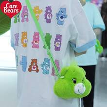 CARE BEARS Heart-Shaped Plush Shoulder Bag, Large Capacity Crossbody Bag, Fashionable And Versatile, Soft And Skin-Friendly, Comfortable To Carry - Suitable For Work, Study, Travel, Shopping And Storage, A Great Christmas Gift Choice. - 彩色 - 查看 15