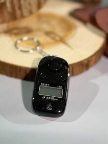 عداد إلكتروني يصدر صوت صفير عند الوصول إلى 100 عد، بطراز عربي من الشرق الأوسط، عداد رقمي متعدد الأغراض مريح، عداد ضغط اليد للتخفيف من التوتر، مناسب لعد الصلوات والاستخدام التجاري والمنزلي، متوفر بألوان متعددة، عداد مسبحة إلكتروني مريح - متعدد الألوان - مشاهدة 5