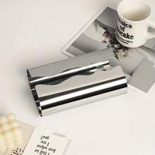 1 Piece Simple Tissue Box Tissue Rack Napkin Drawer Box Home Table Decoration Suitable For Coffee Shop Tissue Storage Box Hotel Tissue Dispenser - Multicolor - View 15