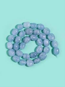 Aproximadamente 8*12mm Cuentas ovaladas asimétricas naturales surtidas, cuentas de piedra de ágata cristal casual DIY sueltas para hacer pulseras, collares, joyería, colgantes y accesorios de decoración