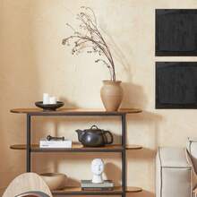 SoBuy FSB67-WS, 3 Tiers Console Table Hall Table Living Room Table Sofa Table Narrow Side Table End Table, W110 X D25 X H86cm - 白色 - 查看 7