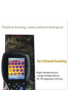 3-Level Carbon Fiber USB Heating Pad For Small Pets, Adjustable Temperature Control, Suitable For Reptiles, Outdoor Hiking Waist Warmer