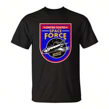 United States Space Force Adventure Ussf Uni T-Shirt - 黑色9 - 查看 1