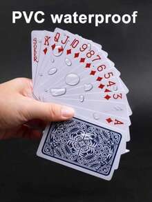 1pc Deluxe Playing Card Set - Playing Cards, Unique Design, Suitable For All Card Games And Outdoor Entertainment, Stitch Toys, Travel Toys, Classroom Fidget Toys, Mini Stuff Bath Toys, Christmas Stationery, Stress Ball, Birthday Gift, Christmas Gift, Halloween Gift, Christmas Eve Gift, Perfect Gift, Gift, Toys, Games - Multicolor - View 8