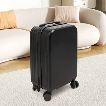 20" ABS Carry-On Luggage - Lightweight Suitcase With USB Port & 4 Shock-Absorbing Wheels (40kg Capacity)