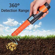 Protable Metal Detector DSP Smartchip 3 Early Warning Modes 360-Degree All-Round Detection With LED Display For Outdoors - Orange - View 3