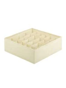 24格可折叠抽屉收纳盒，衣柜收纳篮，节省空间的家用壁橱收纳盒，卧室配件，收纳整理，节日/房间/家居/卧室装饰，收纳盒，家居收纳，抽屉桌面收纳盒，衣物衣柜收纳，收纳抽屉 - 彩色 - 查看 15