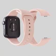 Smart Watch Soft Silicone Strap, Suitable For Hua Wei Fit3/Hua Wei Fit4 Reversing Adjustable Replacement Strap, Solid Color Exquisite Watch Strap, Perfect Choice For Gifts And Daily Wear